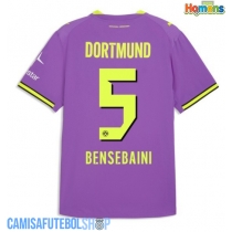 Camisa de time de futebol Borussia Dortmund Ramy Bensebaini #5 Replicas 3º Equipamento 2026-27 Manga Curta